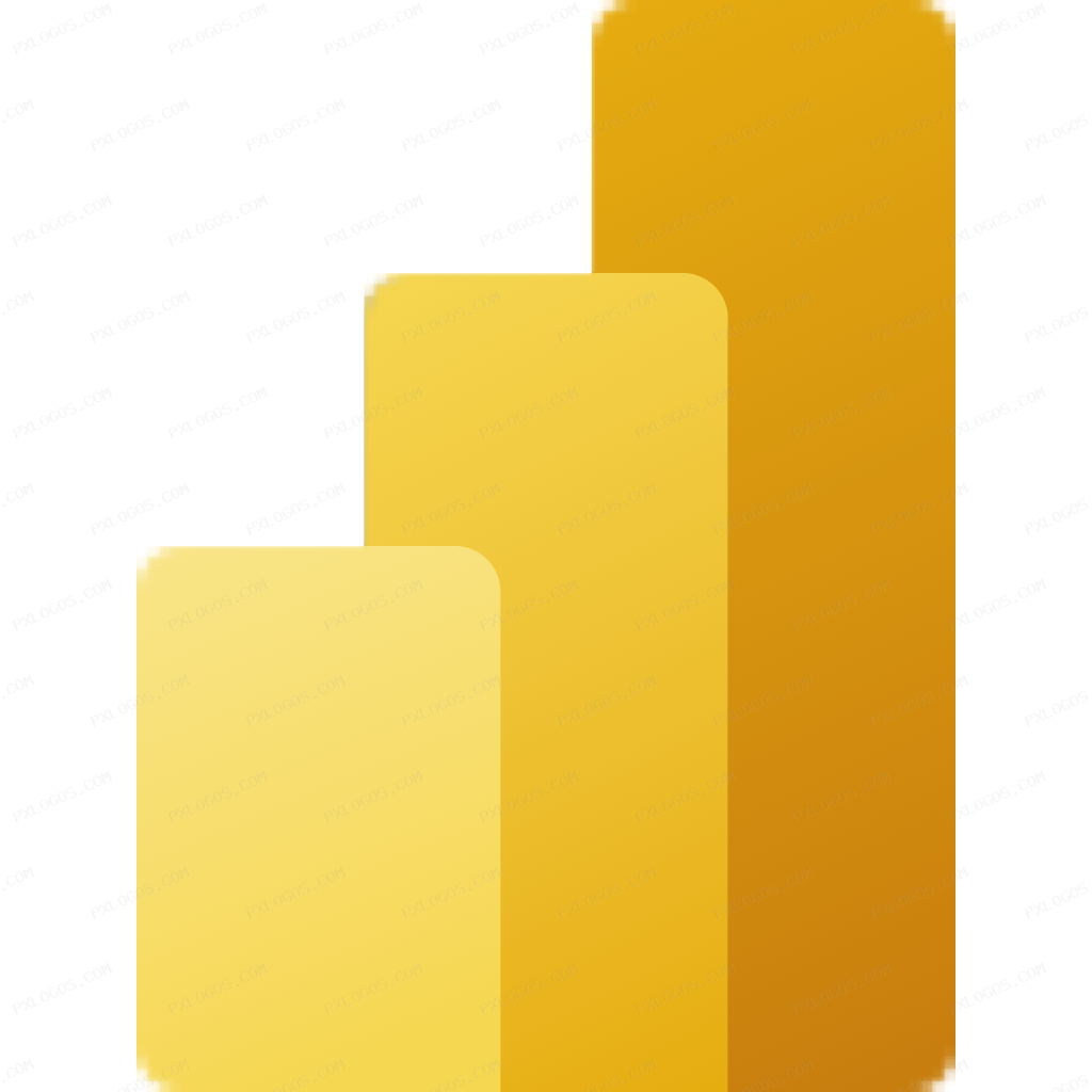 Powerbi Logo PNG with transparent background