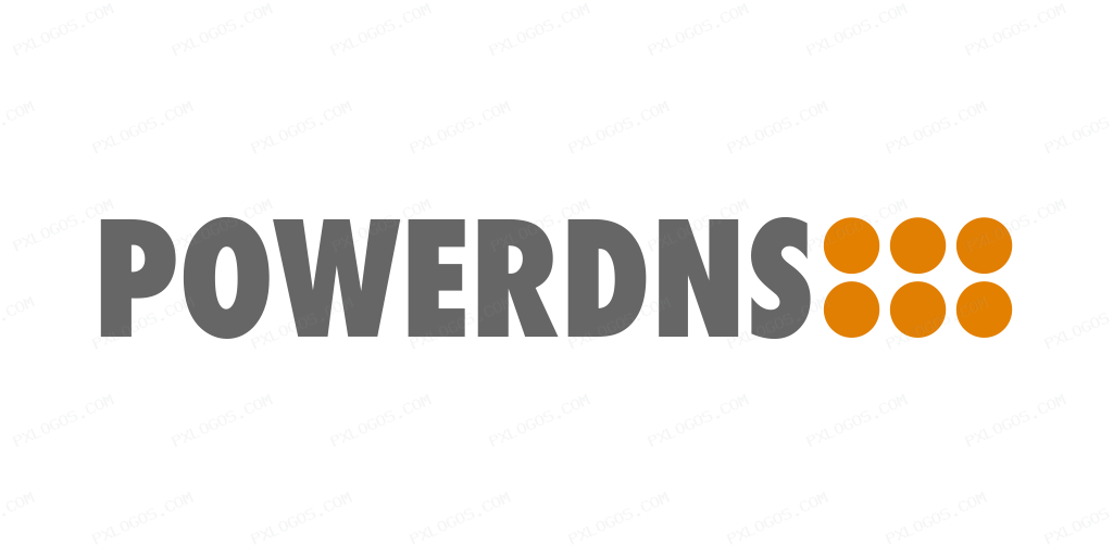 Powerdns Wordmark Logo PNG with transparent background