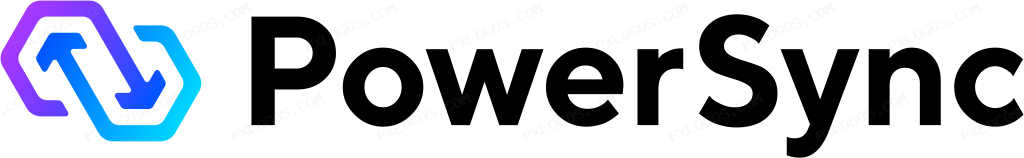 Powersync Wordmark Logo PNG with transparent background