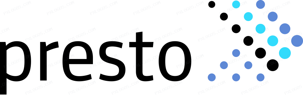 Presto Wordmark Logo PNG with transparent background