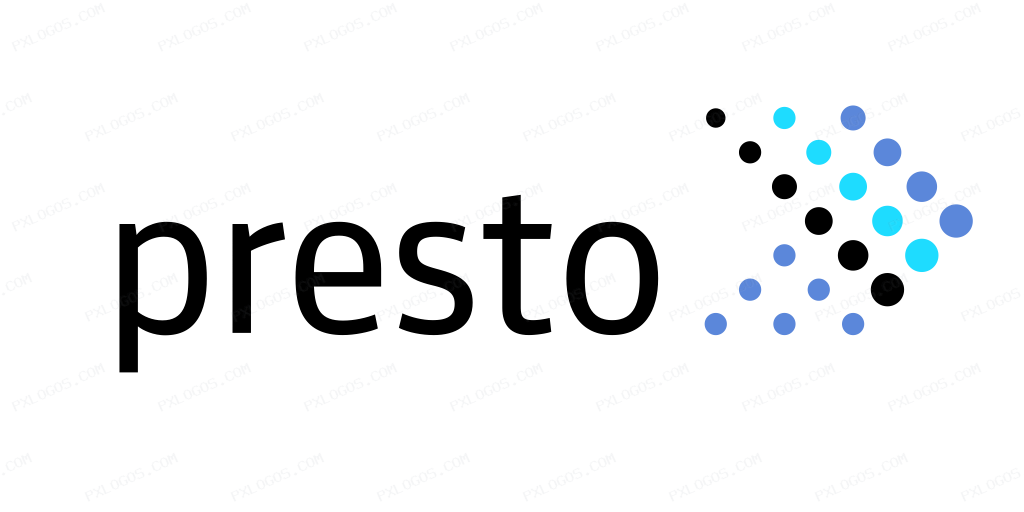 Prestodb Wordmark Logo PNG with transparent background