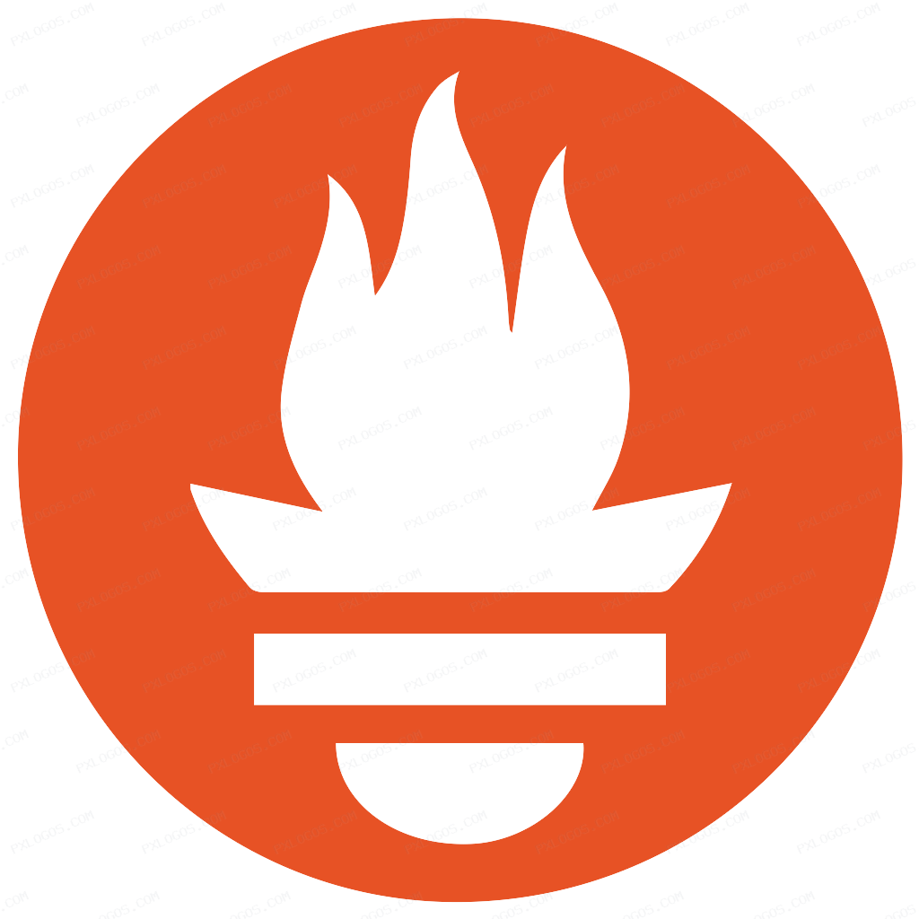 Prometheus Icon Logo PNG with transparent background