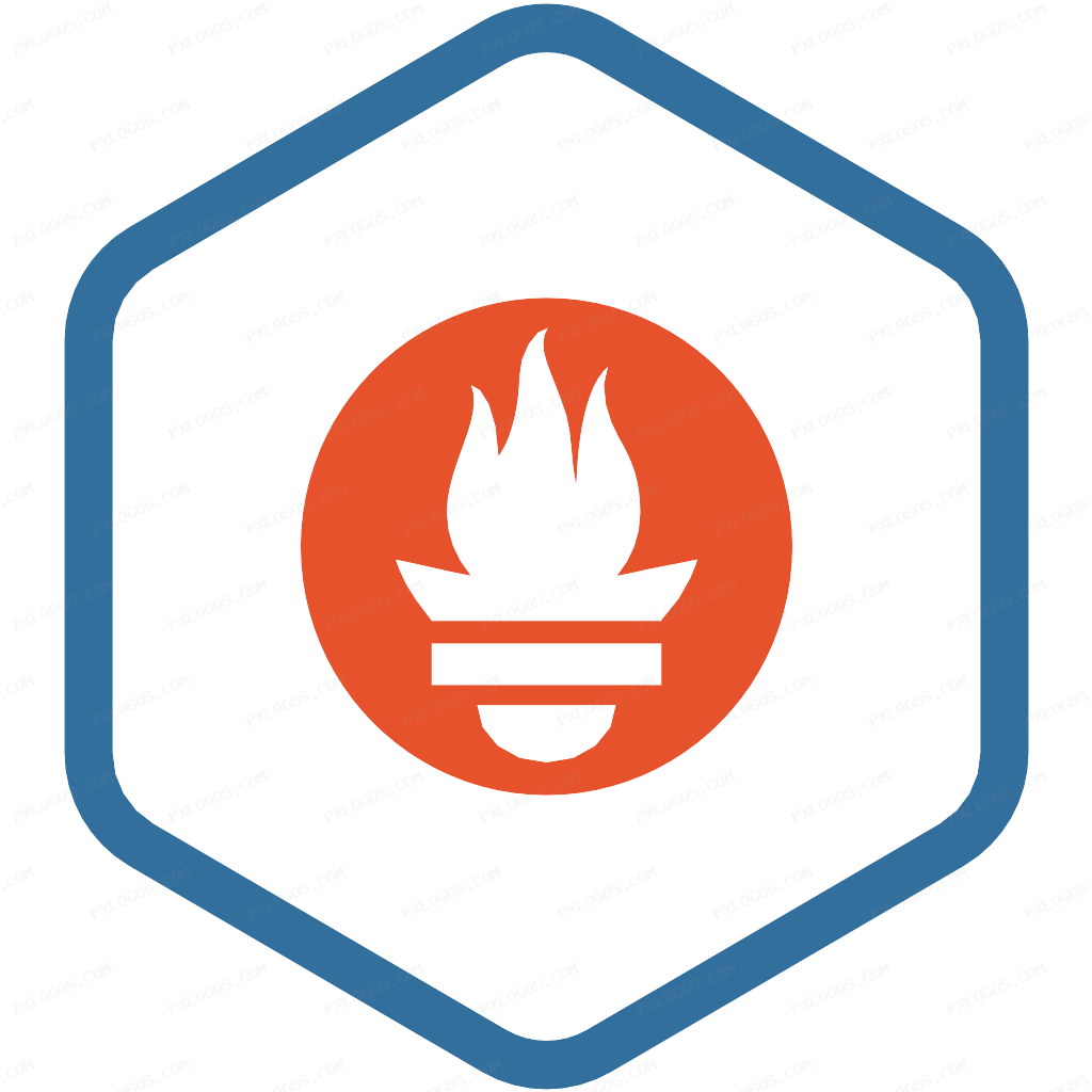 Prometheus Node Exporter Logo PNG with transparent background