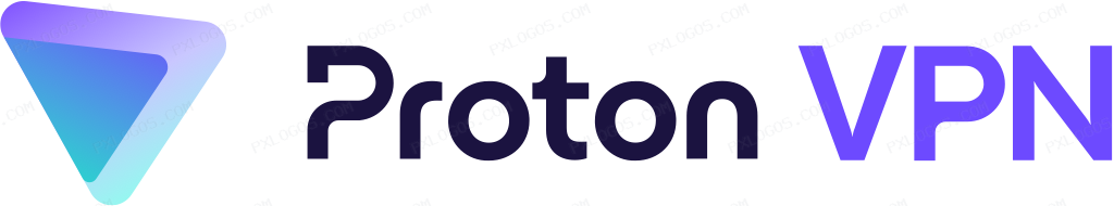 Proton VPN Wordmark Logo PNG with transparent background