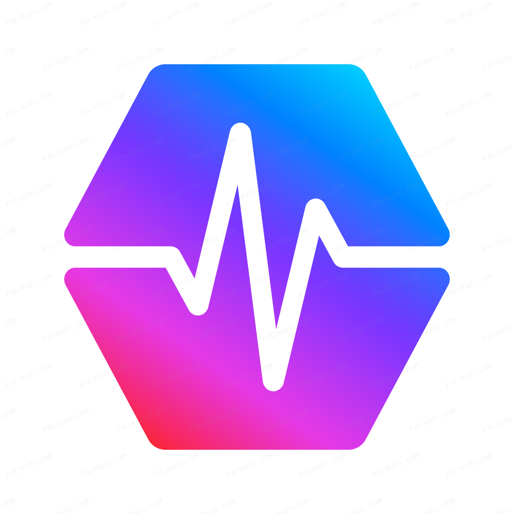 Pulsechain Logo PNG with transparent background