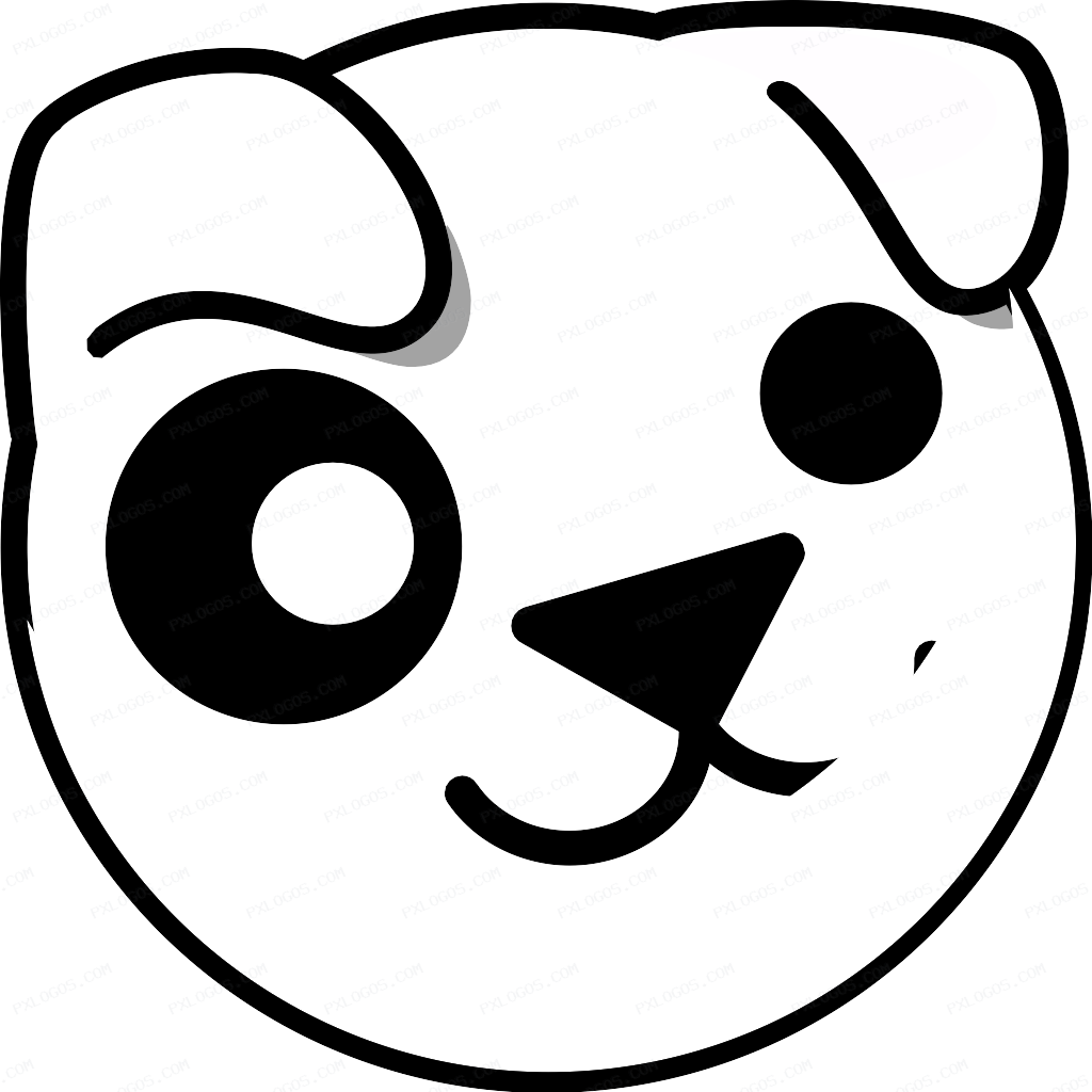 Puppy Linux Logo PNG with transparent background