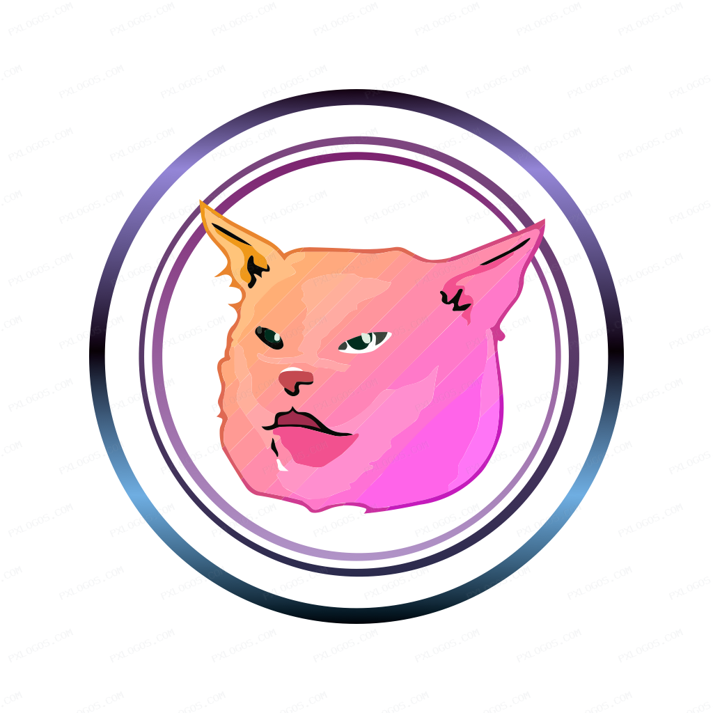 Pussy Logo PNG with transparent background