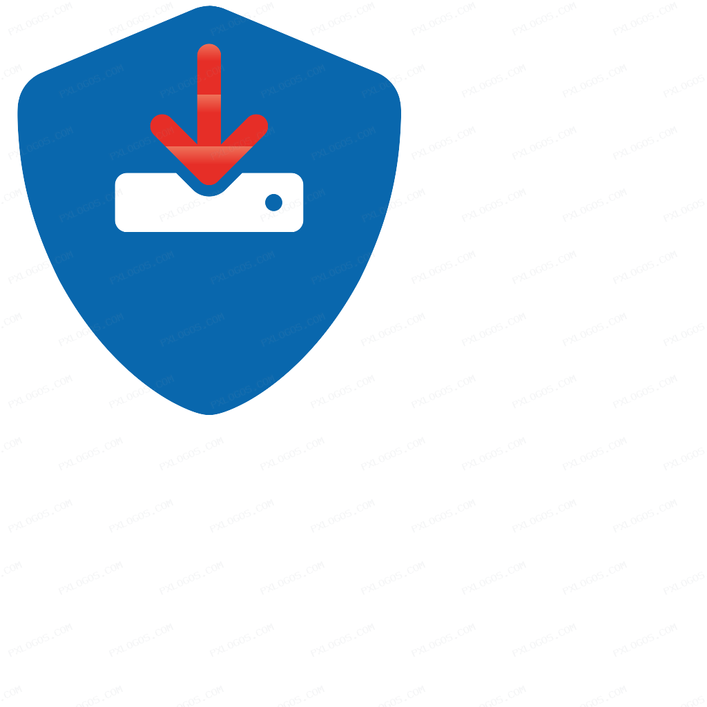 Pvy Backup Logo PNG with transparent background