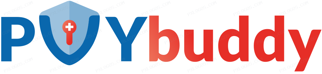Pvy Buddy Wordmark Logo PNG with transparent background