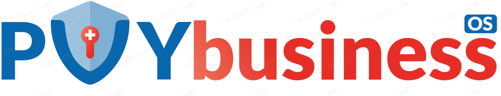 Pvy Businessos Wordmark Logo PNG with transparent background