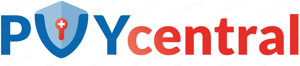 Pvy Central Wordmark Logo PNG with transparent background