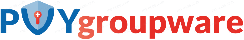 Pvy Groupware Wordmark Logo PNG with transparent background