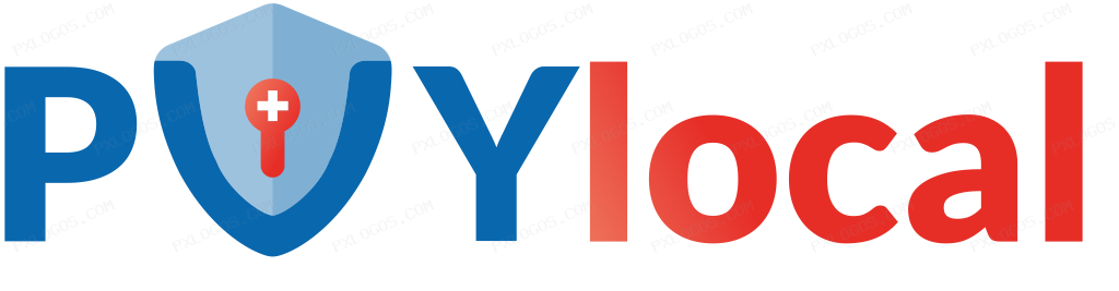 Pvy Local Wordmark Logo PNG with transparent background