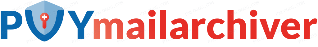 Pvy Mailarchiver Wordmark Logo PNG with transparent background