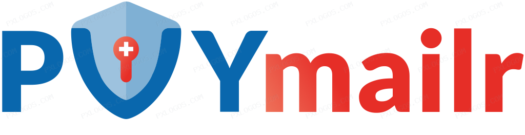 Pvy Mailr Wordmark Logo PNG with transparent background