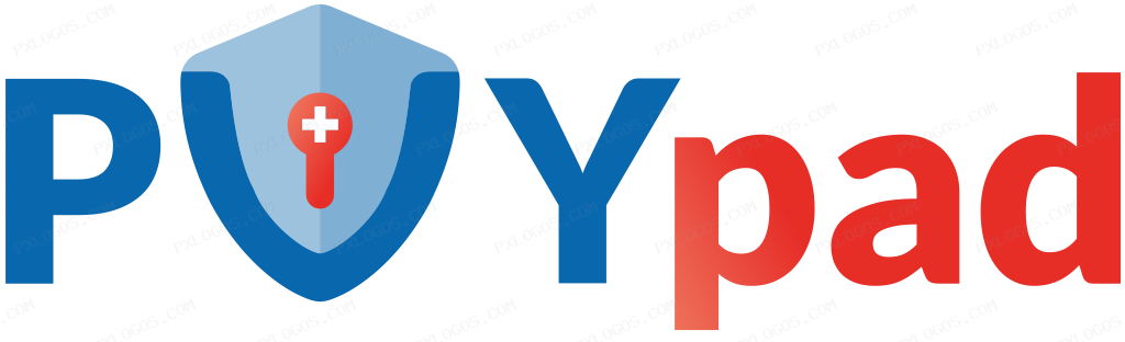 Pvy Pad Wordmark Logo PNG with transparent background