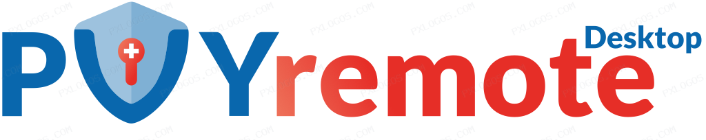 Pvy Remote Wordmark Logo PNG with transparent background