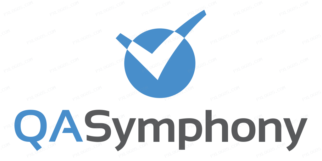 Qasymphony Wordmark Logo PNG with transparent background