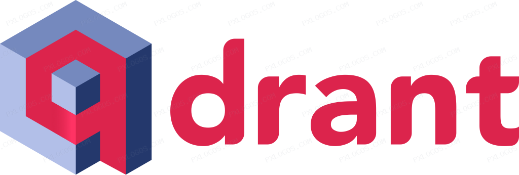 Qdrant Wordmark Logo PNG with transparent background