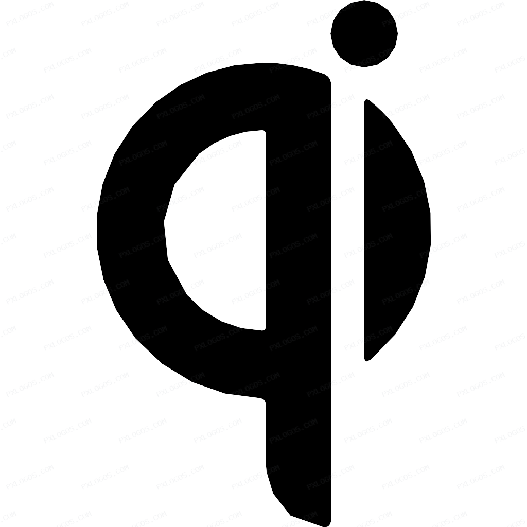 Qi Logo PNG with transparent background