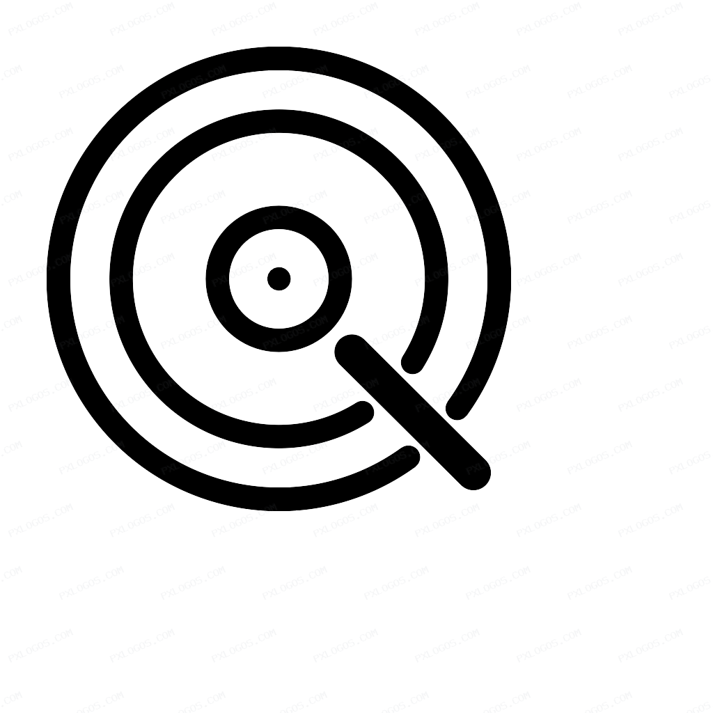 Qobuz Logo PNG with transparent background