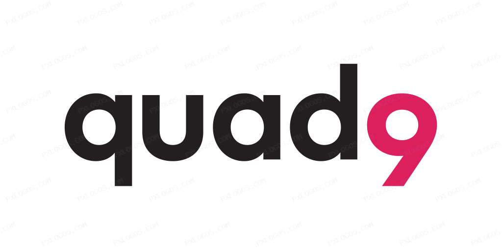 Quad9 Wordmark Logo PNG with transparent background