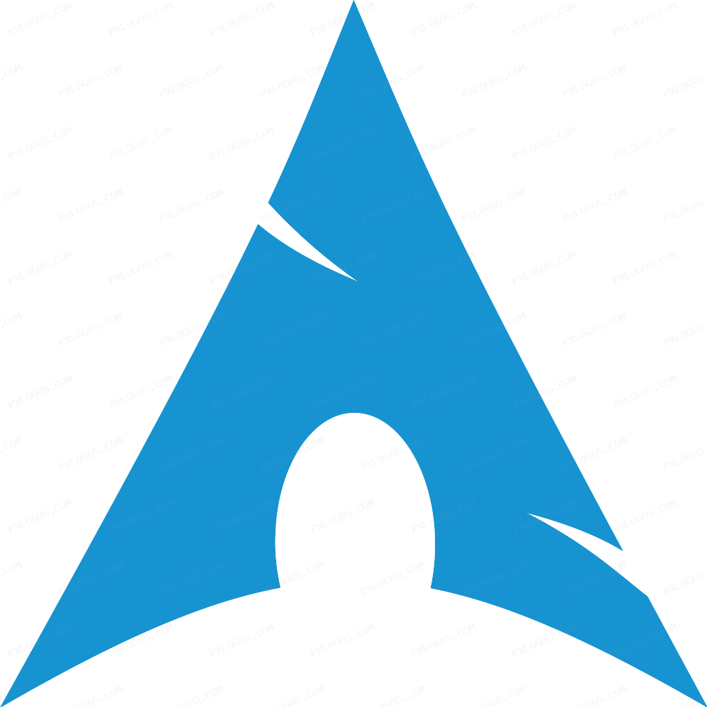 Archlinux Logo PNG with transparent background