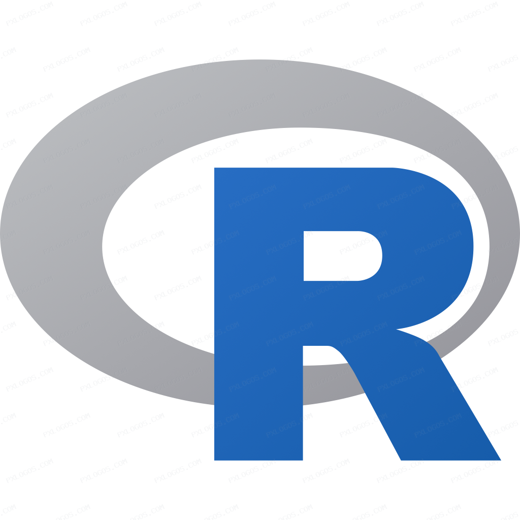R Project Logo PNG with transparent background