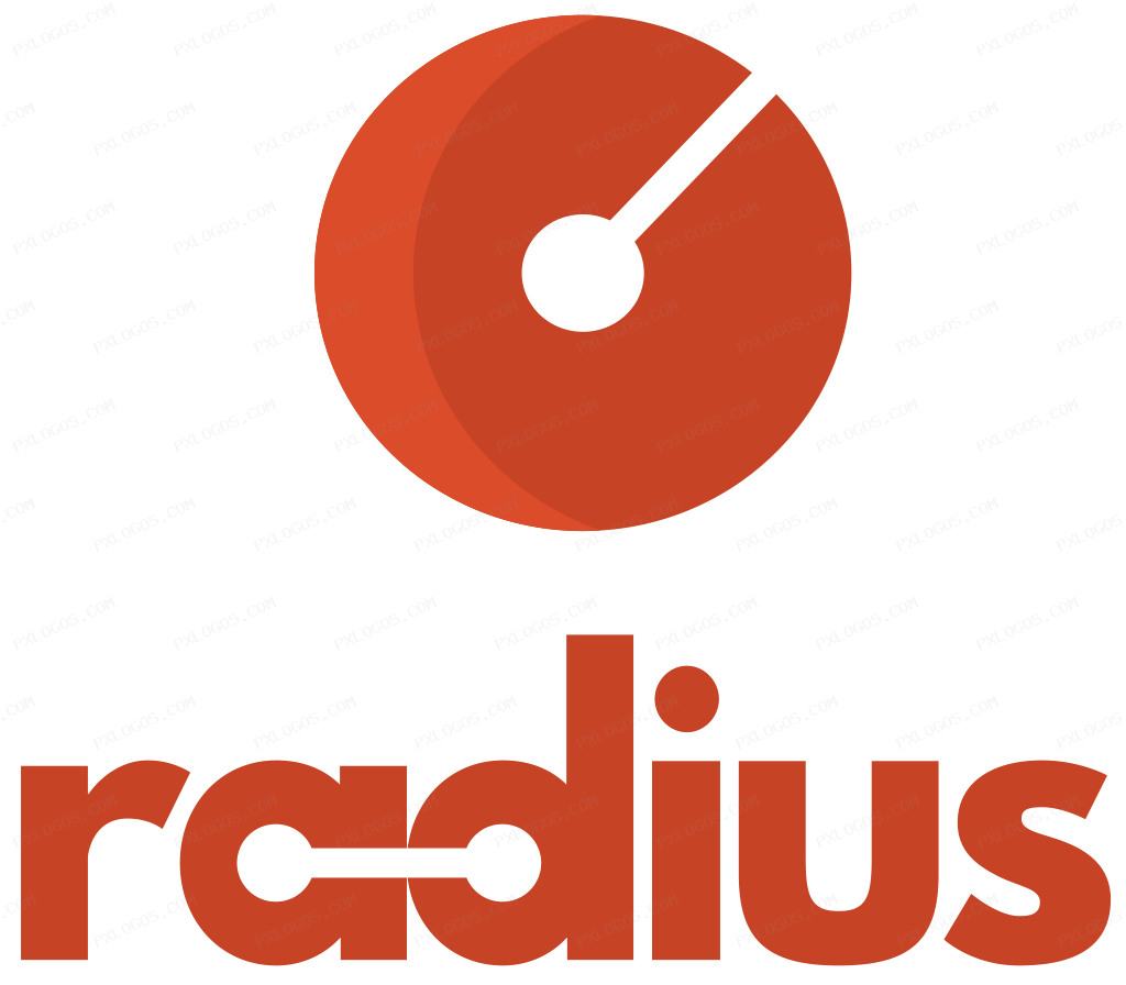 Radius Logo PNG with transparent background