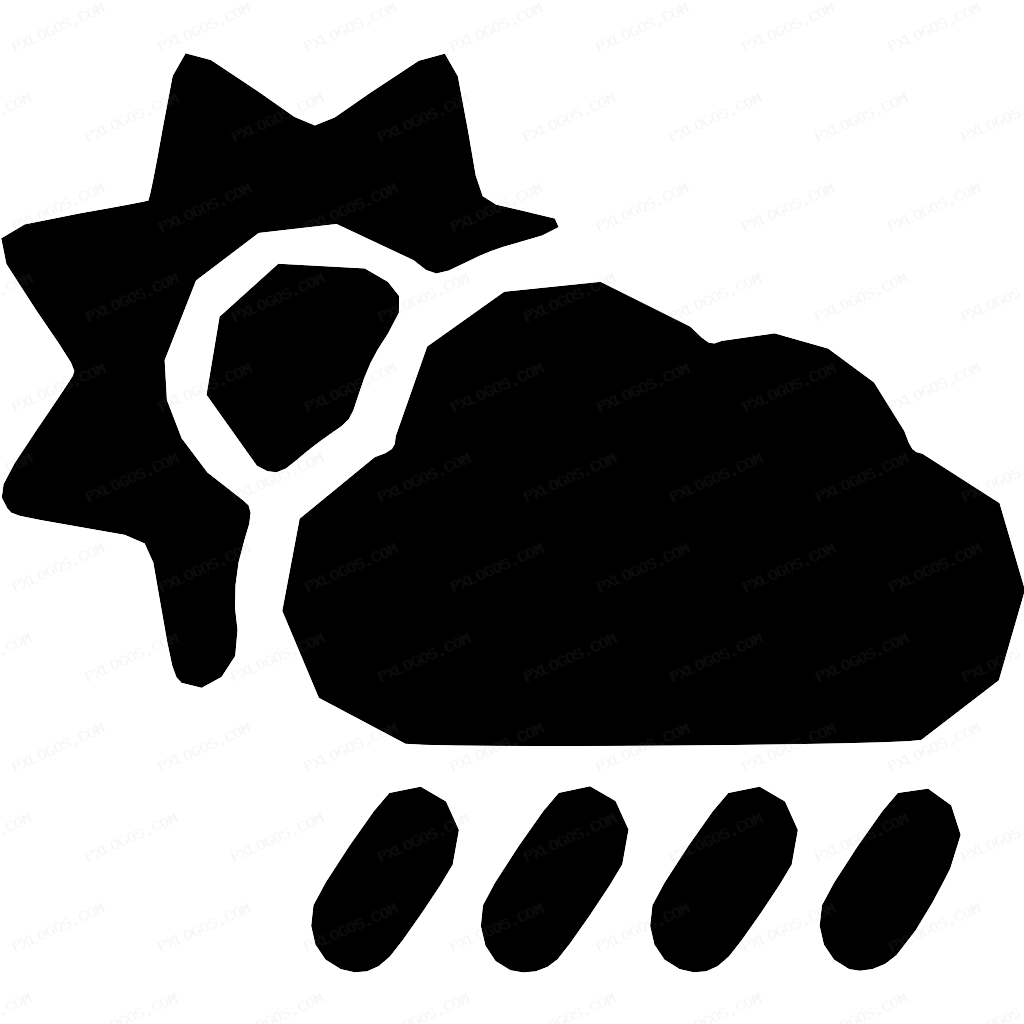 RainYun Logo PNG with transparent background