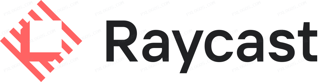 Raycast Wordmark Logo PNG with transparent background