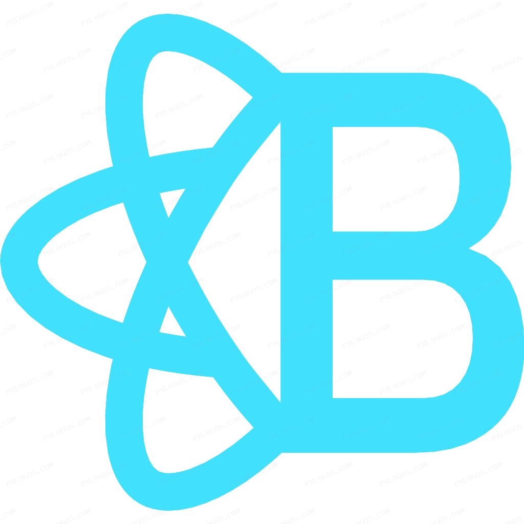 React Bootstrap Logo PNG with transparent background