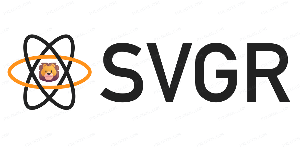 React Svgr Wordmark Logo PNG with transparent background