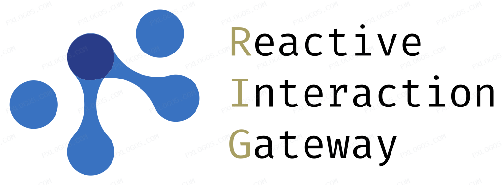 Reactive Interaction Gateway Logo PNG with transparent background