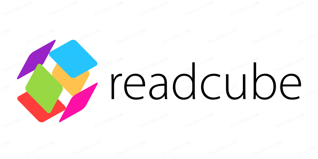 Readcube Wordmark Logo PNG with transparent background