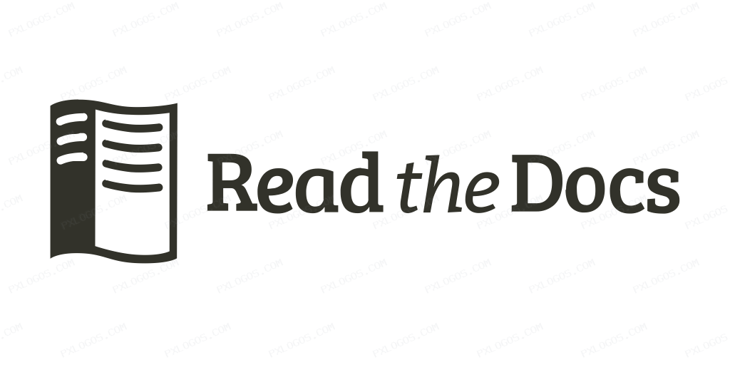 Readthedocsio Wordmark Logo PNG with transparent background