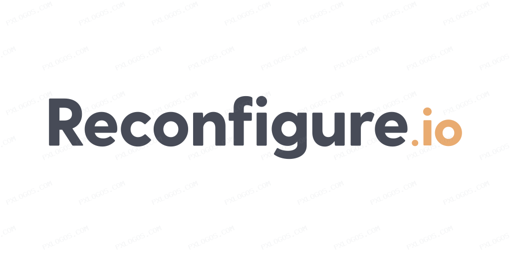 Reconfigureio Wordmark Logo PNG with transparent background