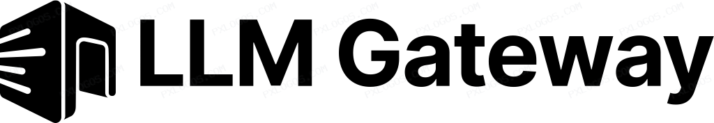 Llmgateway Wordmark Logo PNG with transparent background