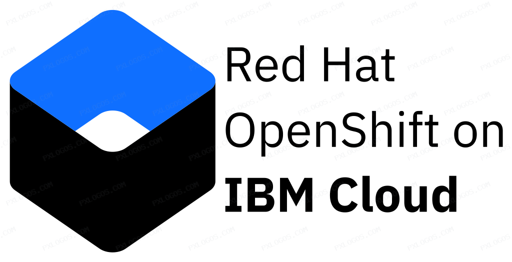 Red Hat Openshift IBM Cloud Logo PNG with transparent background