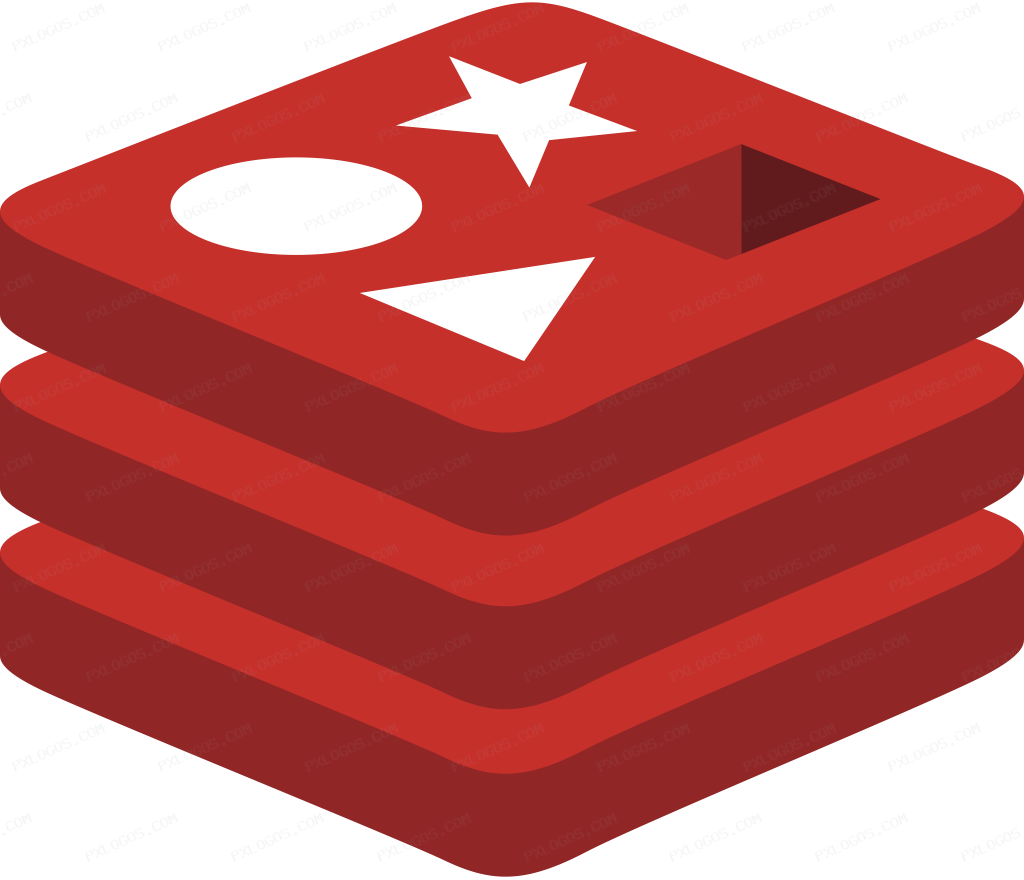 Redis Logo PNG with transparent background