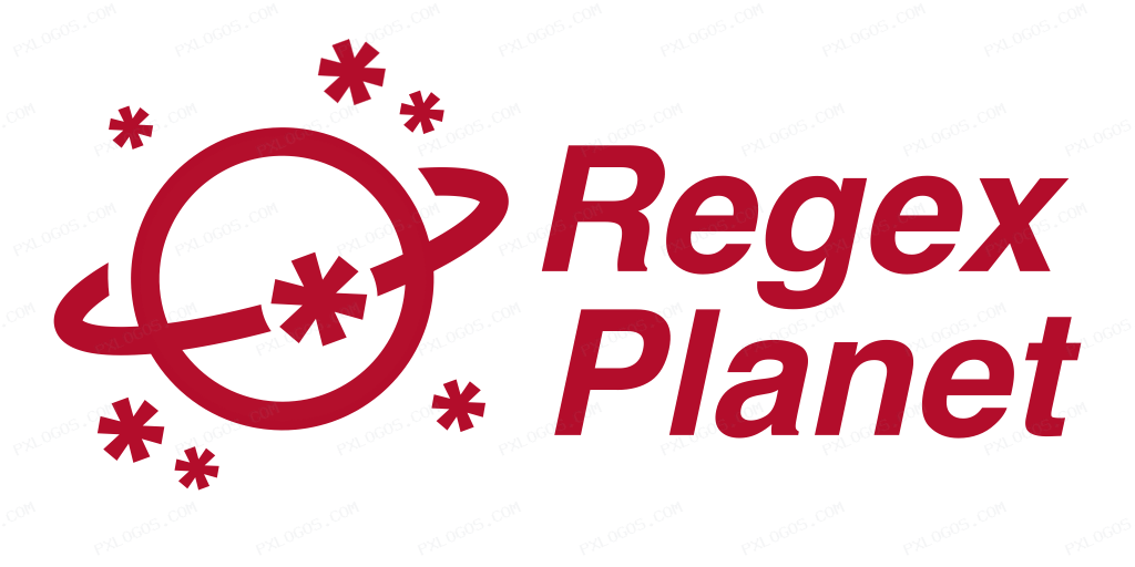 Regexplanet Wordmark Logo PNG with transparent background