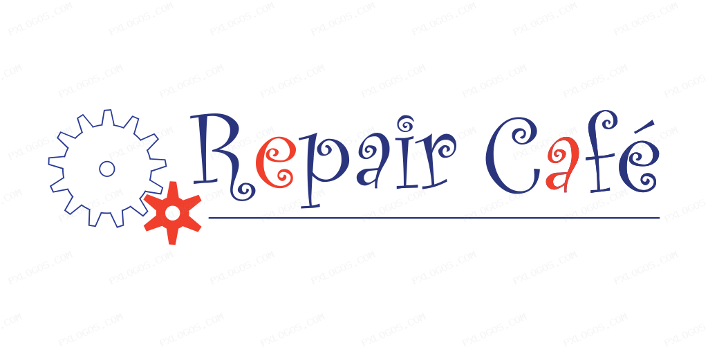 Repaircafe Wordmark Logo PNG with transparent background