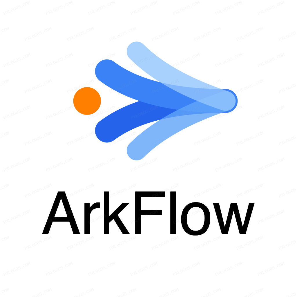 Arkflow Logo PNG with transparent background
