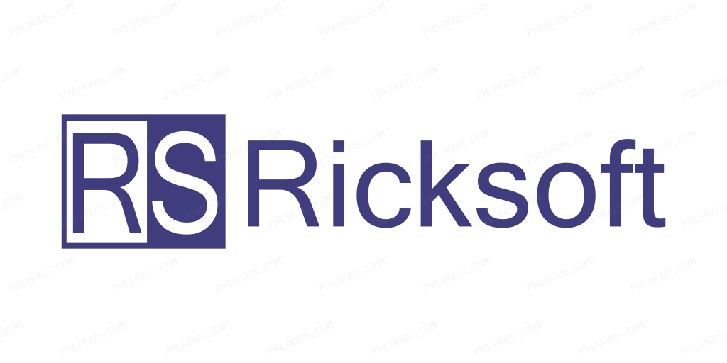 Ricksoft Wordmark Logo PNG with transparent background