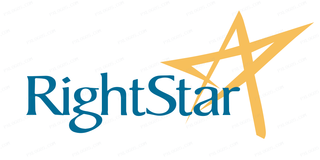 Rightstar Wordmark Logo PNG with transparent background