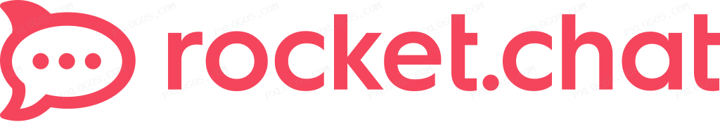 Rocket Chat Wordmark Logo PNG with transparent background