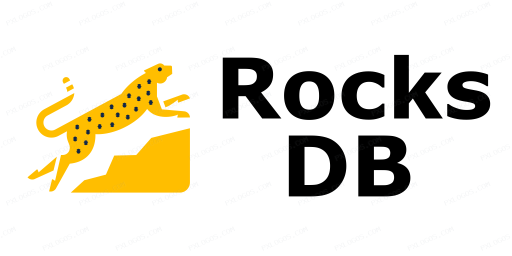 Rocksdb Wordmark Logo PNG with transparent background