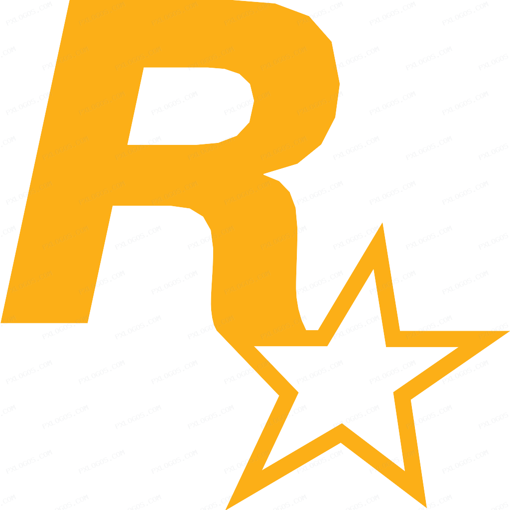 Rockstar Games Logo PNG with transparent background