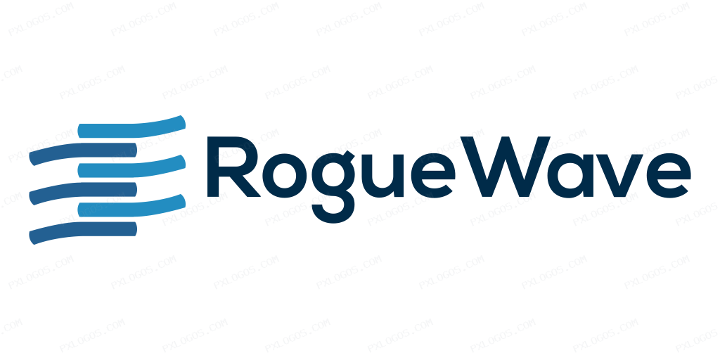 Roguewave Wordmark Logo PNG with transparent background