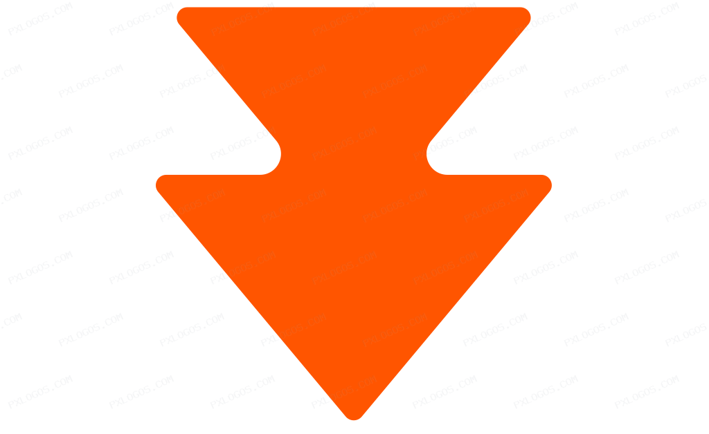 Rolldown Icon Dark Logo PNG with transparent background